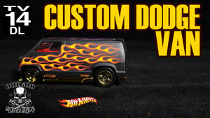 Custom Hot Wheels Dodge Van